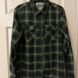 DIXXON Slimer Flannel Shirt Medium